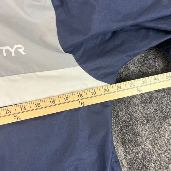 SOLD TYR Swim Alliance Podium Parka Jacket Lined Hooded Full Zip XS Pockets - Picture 6 of 10